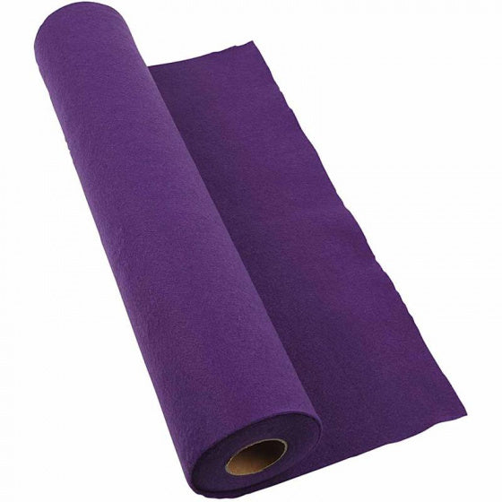hobbyvilt Felt 500 x 45 cm paars