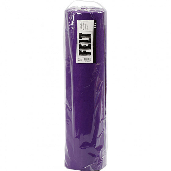 hobbyvilt Felt 500 x 45 cm paars