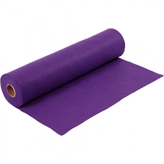 hobbyvilt Felt 500 x 45 cm paars