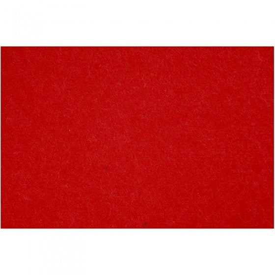 Hobbyvilt rood 42x60 cm