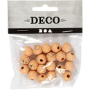 houten bollen 12 mm blank 20 stuks