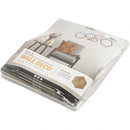 houten decoraties 5,5-23 cm blank 24 stuks