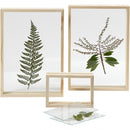 houten dubbelzijdige fotolijst 16x11 cm