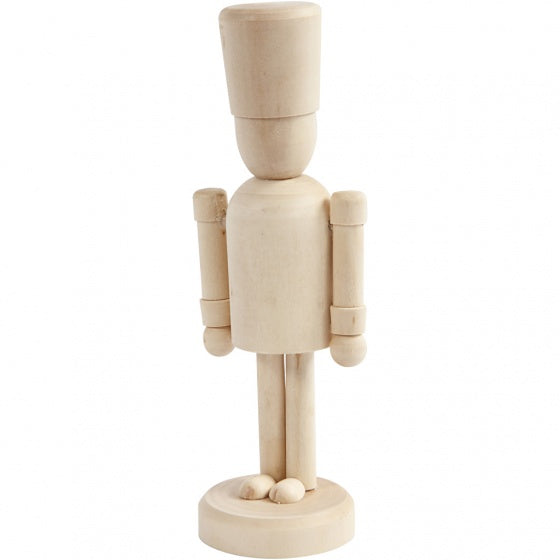 houten figuur Hat 13 cm blank per stuk