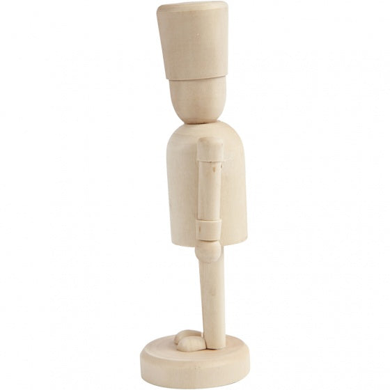 houten figuur Hat 13 cm blank per stuk