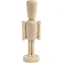 houten figuur Hat 18 cm blank per stuk