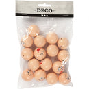 houten hoofden 30 mm 16 stuks