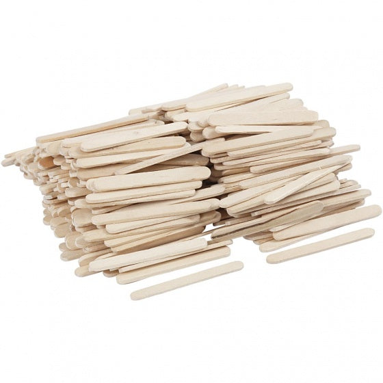 houten ijsstokjes 5,5 cm 400 stuks