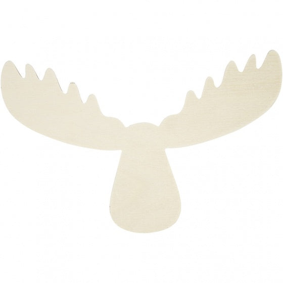 houten jachttrofee 20 x 28 cm blank