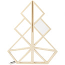 houten kerstboom 60 x 48 cm blank