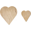 Houten Hartjes, 250st.