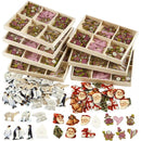 houten labels winter 600 stuks