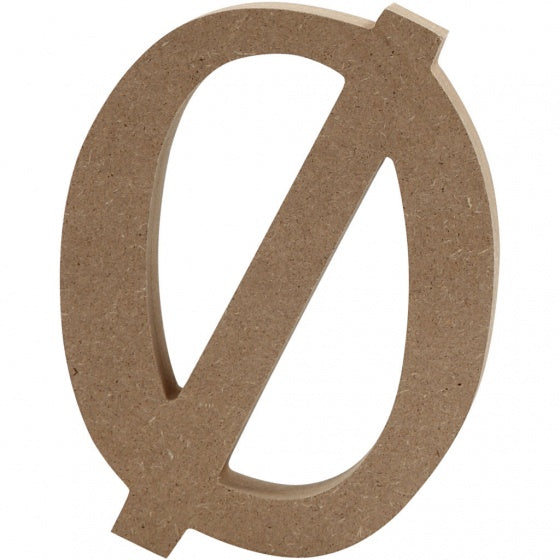 houten letter Ø 13 cm