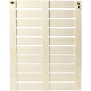 houten muurdecoratie 40 x 50,2 cm blank