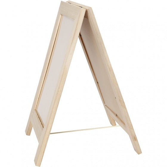 houten sandwichbord 40 x 26 cm blank per stuk