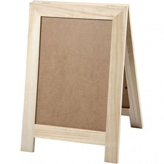 houten sandwichbord 40 x 26 cm blank per stuk