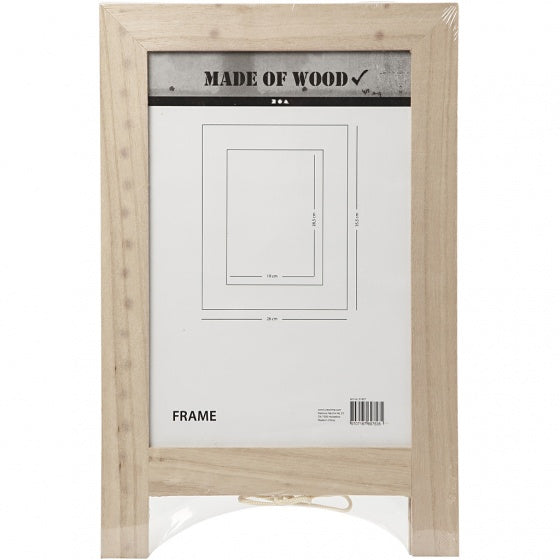houten sandwichbord 40 x 26 cm blank per stuk