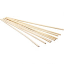 houten stok 30 cm blank 10 stuks