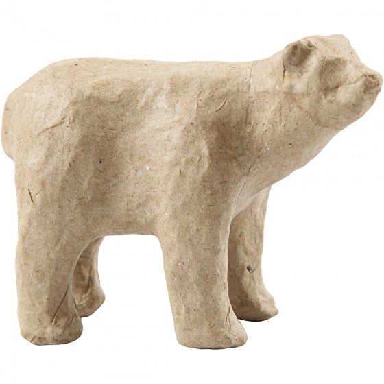 IJsbeer 8,5 cm x 11,5 cm bruin