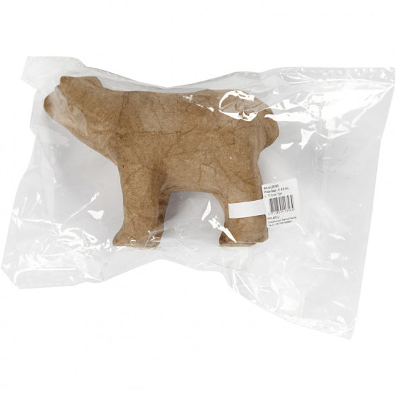 IJsbeer 8,5 cm x 11,5 cm bruin