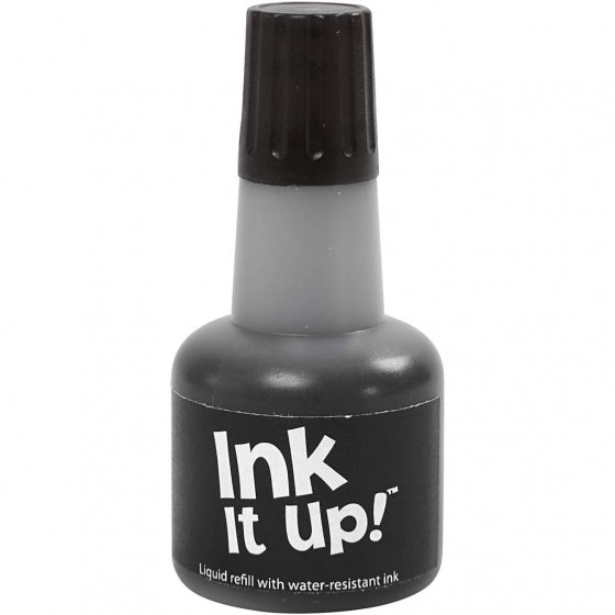 inkt zwart 40 ml