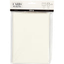kaarten en enveloppen 12,5 x 17,5 cm 10 sets crème