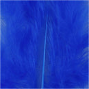 kalkoenveren 5-12 cm blauw 15 stuks