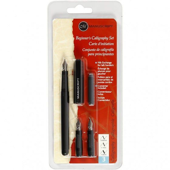 Kalligrafeer set voor beginners