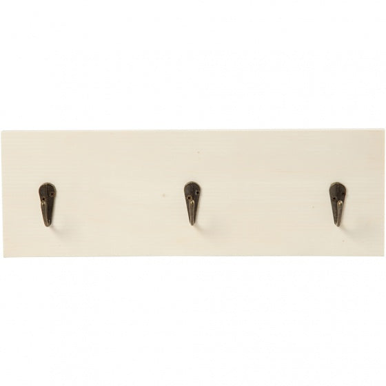 kapstok 10x30 cm