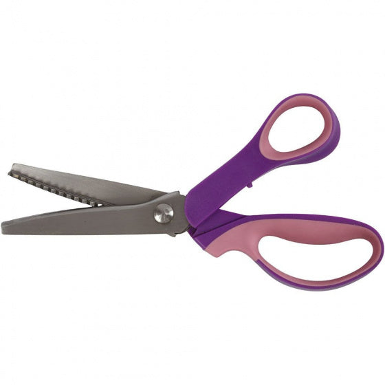 kartelschaar 23,5 cm paars/roze