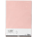 karton 21 x 29,7 cm 10 stuks pastel roze