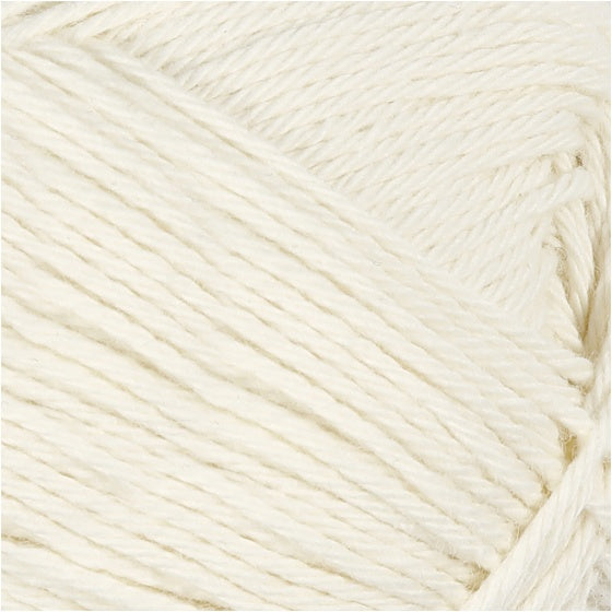 Katoengaren, Off-White, 50gr, 170m