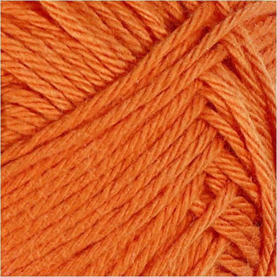 Katoengaren, Oranje, 50gr, 170m