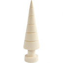 kerstboom hout 18 cm blank per stuk
