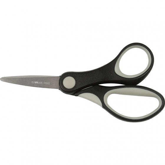 kinderschaar zwart 13 cm rechtshandig