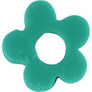 klei kralen bloemen turquoise 6 mm 145 stuks