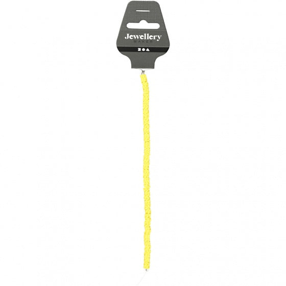 klei kralen bloemen geel 6 mm 145 stuks