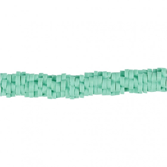 klei kralen bloemen groen 6 mm 145 stuks