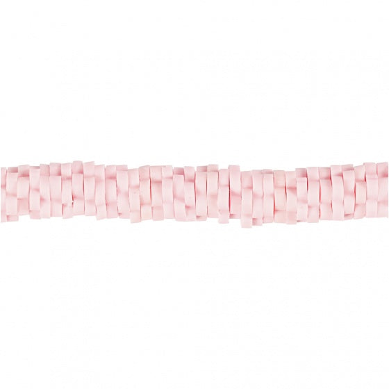 klei kralen bloemen roze 6 mm 145 stuks