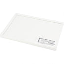 klemhaak 31,5 x 22 cm wit