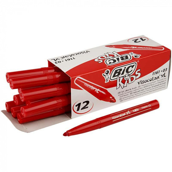 BIC Kids Visacolor XL Rood