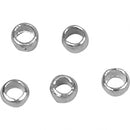 knijpkralen verzilverd 2 mm 1000 stuks