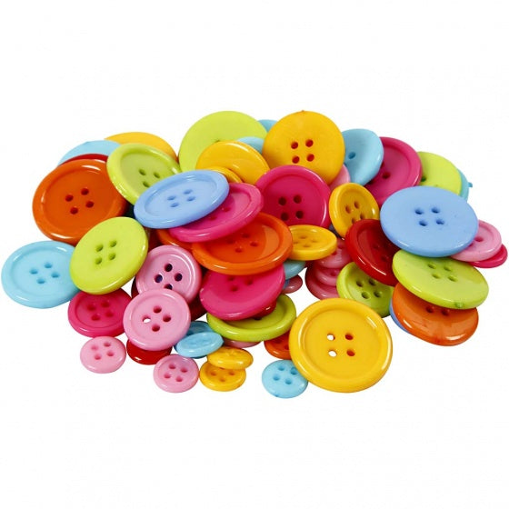 knopen multicolor 500 gram