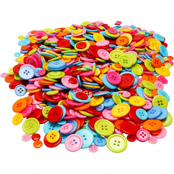 knopen multicolor 500 gram