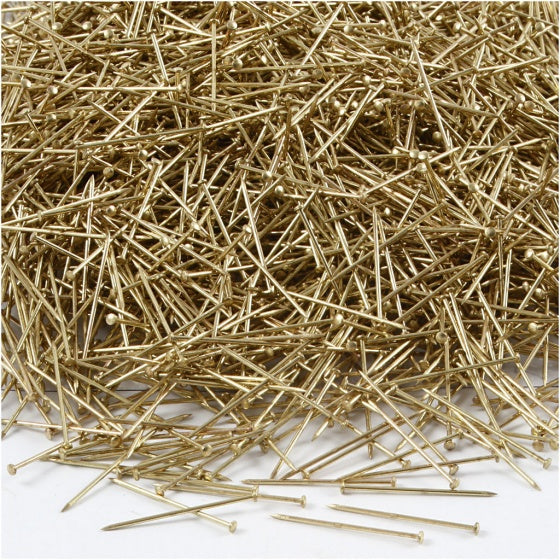 Kopspelden 0,3x0,5 cm 8500 stuks goud