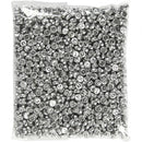 kralen 1500 stuks zilveren letters