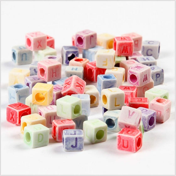 kralen 2300 stuks multicolor acryllic