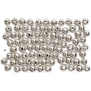 kralen Creative Deco 150 stuks zilver 4 mm