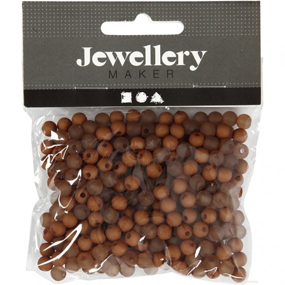 kralen Jewellery 150 stuks bruin