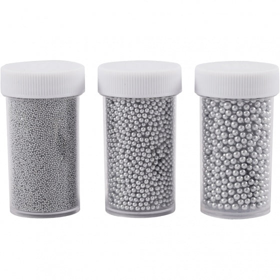 kralen zilver 3 stuks a 45 gram